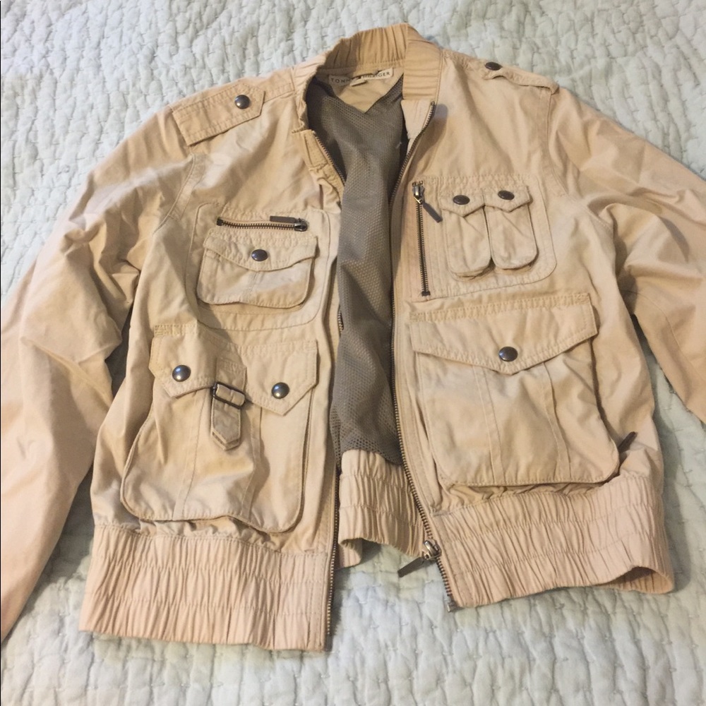 Vintage Tommy Hilfiger Bomber Jacket. Large